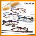 thumbnail image 6 of BONCAMOR 5 Pack Reading Glasses for Women Blue Light Blocking Spring Hinge Fashion Print Reader, 6 of 7