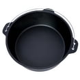 thumbnail image 5 of Cast Iron Dutch Oven with Skillet Lid, 12 Quart - Camping Pot for Fireplace, BBQ, Baking, 5 of 9