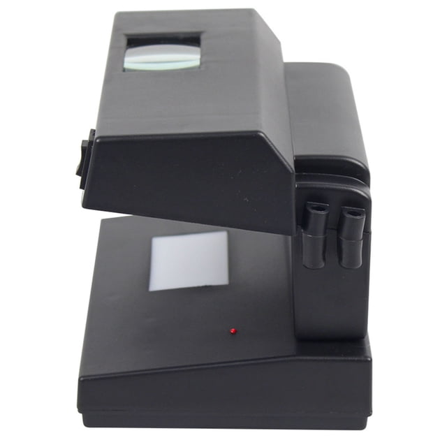 Detector De Billetes Falsos Con Detección UV Versátil, Detector De Moneda LED UV De 9W, Con Lupa