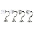 thumbnail image 1 of Set Of 4 Acrylic Crystal Finial Rod Hooks Wall Hook With Crystal Ballcurtain Accessories Head Crystal Hook British Classic Small Hook Wall Hook, 1 of 5