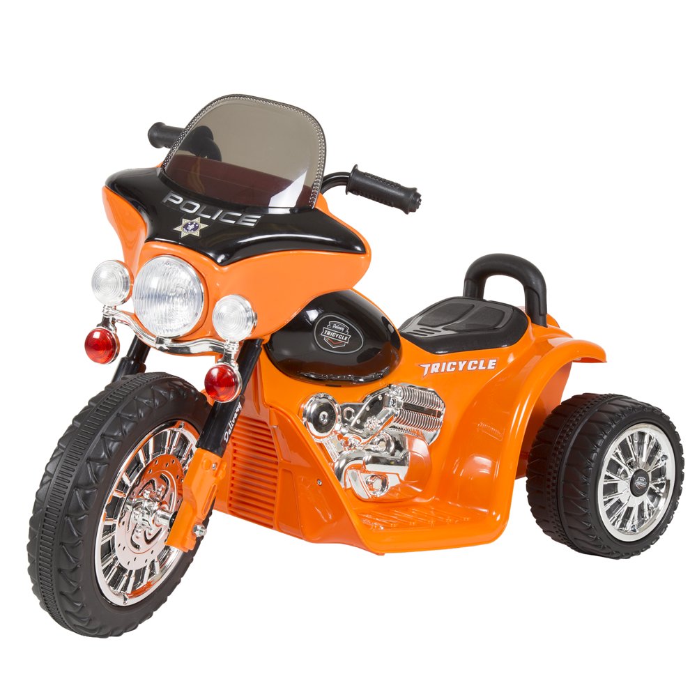 Ride on Toy, 3 Wheel Mini Motorcycle Trike for Kids, Battery Powered Toy by Hey! Play! Toys