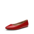 thumbnail image 1 of Bailarinas con Punta para Mujer DREAM PAIRS Rojo Talla 8.5, 1 of 7
