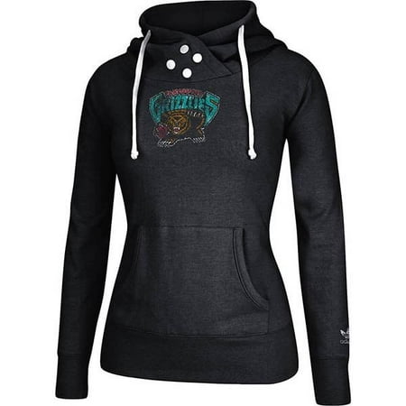 - Vancouver Grizzlies NBA Adidas Women's Black Originals Pullover Fleece Hoodie