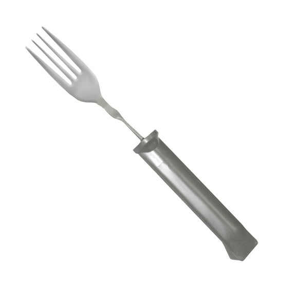Bendable Fork with Lightweight Plastic Handle