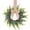 Beige, variant on Bow Accent Christmas Wreath, Khaki Bow, for Kitchen Cabinet Christmas Decor, bldnkj