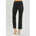 thumbnail image 6 of Risen Jeans - Mid Rise Straight Raw Edge Jeans - RDP5203, 6 of 11