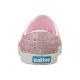 thumbnail image 4 of Native Jefferson Bling Kids/Junior Shoes - Milk Pink Bling/Shell White - C10, 4 of 5