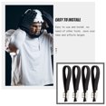 thumbnail image 4 of FENGGUIQU Youth Sports Training Chin Strap Black Polyester Adjustable 4-Pack for Active Kids, 4 of 4