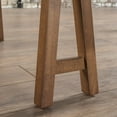 thumbnail image 3 of Noble House Montecito Modern Farmhouse Wood Dining Table, Natural Walnut, 3 of 14
