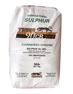 Garden Sulfur Prills 4LB Powder Mold Pest Control Sulphur Pellets 