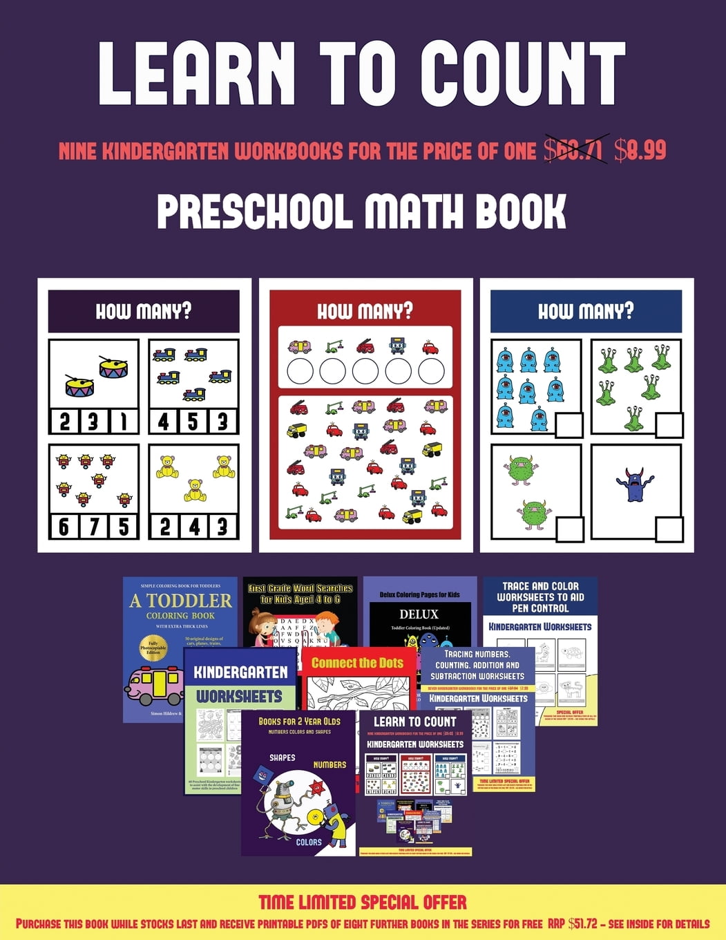 Preschool Math Book Preschool Math Book (Learn to count for