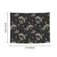 thumbnail image 6 of Kdxio Vintage Moon with Plants and Fox Wall Hanging Tapestries Banner For Bedroom College Dorm Home Living Room Party Decor 29X37 In, 6 of 8
