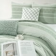 thumbnail image 3 of Nanshing 6 Piece Comforter Set, Queen, Sage, 3 of 4