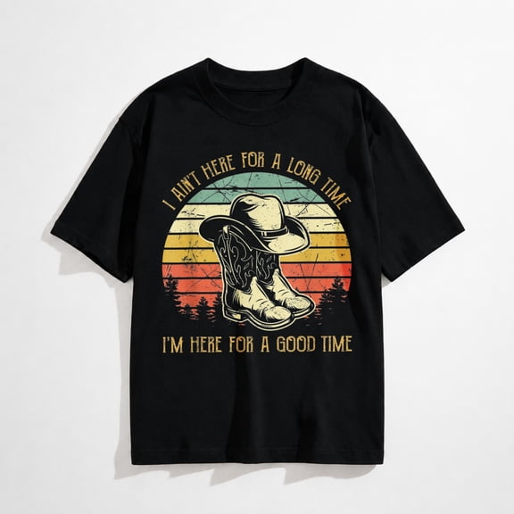 I Ain't Here for A Long Time I'm Here for A Good Time T-Shirt