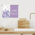 thumbnail image 6 of Lavender Floral Kitchen Towel Purple Flower Butterfly 18 x 28 Inch Sweet Home Hand Dish Drying Tea Towel for Bathroom Spring Cooking Baking Cleaning Supplies, 2 Pack, 6 of 6