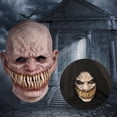 thumbnail image 4 of Cubierta De Cara De Payaso De Halloween Cubierta De Cara De Diablo Accesorios De Halloween Para Fiesta Cosplay Pascua Minnieouse HA036721-00, 4 of 6