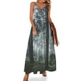 thumbnail image 2 of New Path Vibes Robe Sans Manches Robes de Mariage pour Fêtes Robe d'Été Femmes 2024 Robe Femmes Tendance Vêtements 2024, 2 of 5
