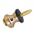 thumbnail image 4 of Guitar Ukulele Mandolin Strap Button Locks Secure Screw Black Gold Silver Parts, 4 of 8