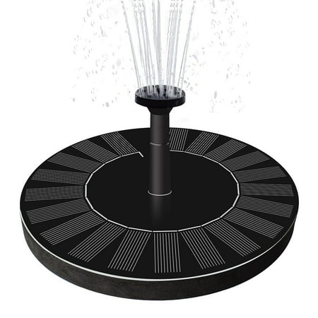 Solar Fountain Pump for Bird Bath with Battery Backup