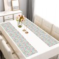 thumbnail image 2 of Pioneer Flower Floral Print Pattern Summer Placemats Table Placemats Set Of 6-Linen Kitchen Washable Placemats Table Mats 12x18 Inch Non-Slip Heat Resistant, 2 of 5