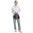 thumbnail image 7 of Rateoe Whimsical Animal Spiral Lunch Bag Reusable Lunch Box with Shoulder Straps for Men Women Insulated Portable Lunchbox for adults Suitable for School Work Picnic, 7 of 7