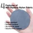 thumbnail image 4 of Tela 9KM DWLIFE Nylon Ripstop 40D Naranja 152 cm Impermeable, 4 of 9