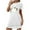 White, variant on Sakmal Halloween Mumu Nightgowns for Women Lightweight Black Cute Plus Size Sleep Dress Short Sleeve Short Crew Neck Ghost Print Nightgowns S-2XL