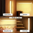 thumbnail image 6 of Punch-Free Smart Sensor Magnetic Rechargeable LED Lights, Under Cabinet Lighting, Motion Sensor Light Indoor, Wireless Under Cabinet Lighting for Kitchen, Stairs, Wardrobe, 6 of 7