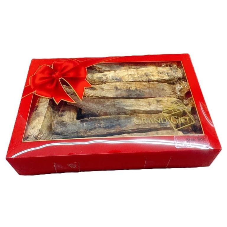 New Green Nutrition Dried Panax Red Korean Ginseng Root, 6 Years