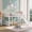 White, variant on HMYG Twin size Loft Bed with Slide and Ladder,Gray