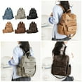 thumbnail image 2 of Women Backpacks Purse Bag PU Travel Backpacks Purses for Ladies Shoulder Bags Satchels Handbag 2Pieces, 2 of 20