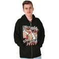 thumbnail image 3 of Street Fighter Rise and Grind Ryu Zip Hoodie Sweatshirt Men Brisco Brands M, 3 of 6