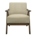 thumbnail image 3 of OakvillePark Ecola Fabric Accent Chair, Light Brown, 3 of 6