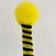 thumbnail image 4 of Diadema de abeja para Halloween, gafas de panal, aros para el pelo de abejorro, bandas, tocado de abeja, 2 uds., 4 of 5