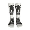 thumbnail image 5 of Yiaed Veterans Day Print Great elasticity Adult Stockings Sports socks for Men and Women-One Size, 5 of 8