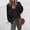 Black, variant on Women's Pullover Sweater Women'S Solid Color Autumn And Winter V Neck Oversized Knitted Casual Fashion Pullover, Women's Pullover Sweater M