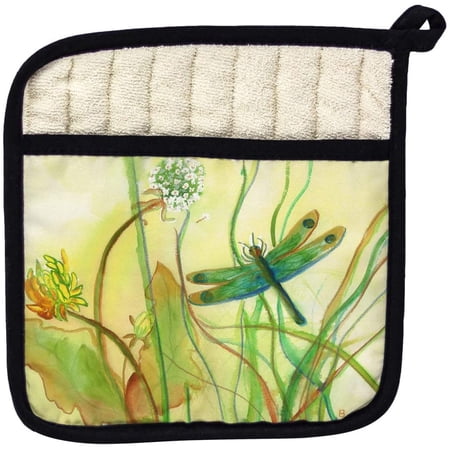 Betsy Drake PT187 Betsys Dragonfly Pot Holder