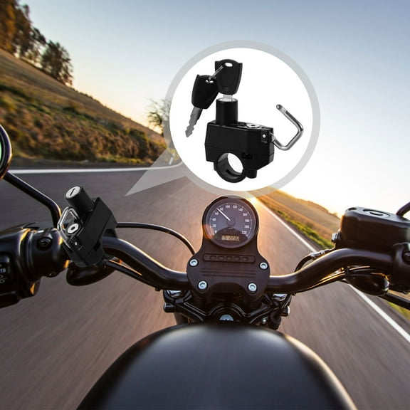 LOLIPPYY Motorbike Handlebar Lock Black Throttle Lock for Enhanced Safety