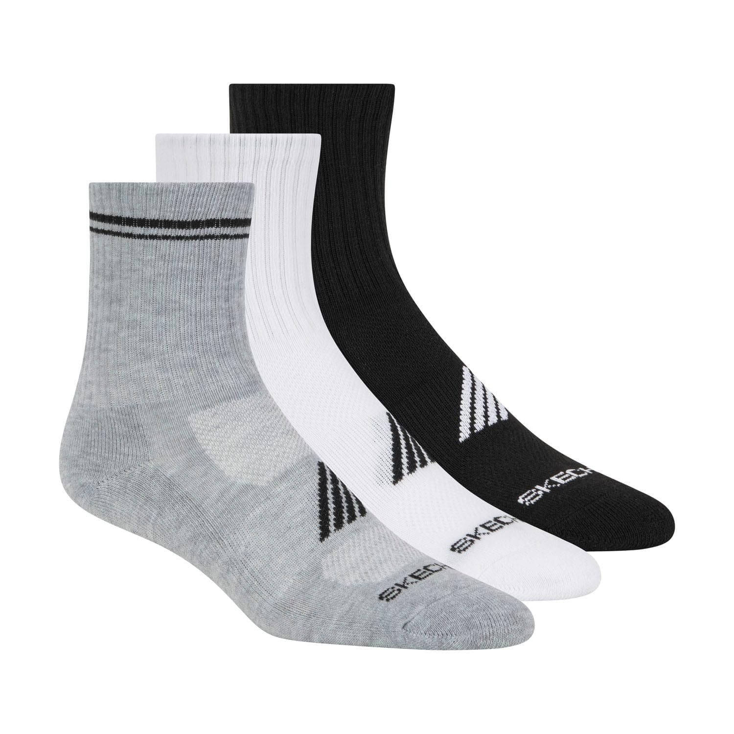 Skechers Chaussettes Basses pour Hommes (Lot de 3)