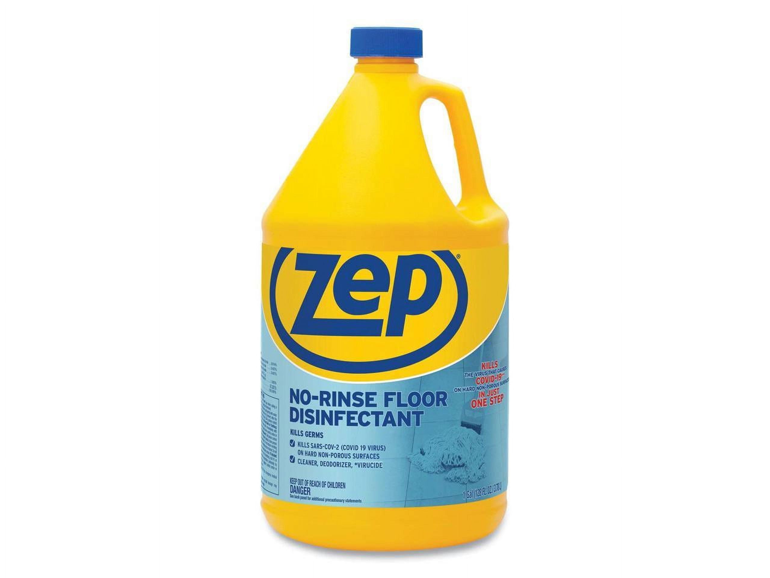 Zep® Commercial No-Rinse Floor Disinfectant, 128 Oz.