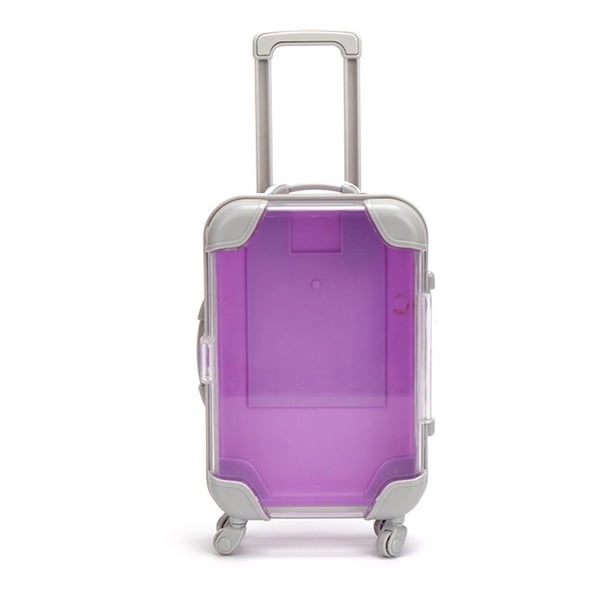 Mini creative movable suitcase storage box, simulated storage, luggage