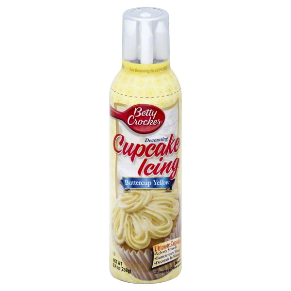 Betty Crocker Buttercup Yellow Decorating Cupcake Icing, 8.4 oz