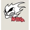 thumbnail image 2 of No Fear Fire Skull Logo Adult Sand Long Sleeve Hoodie-Small, 2 of 6