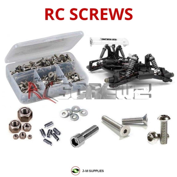 RCScrewZ Stainless Steel Screw Kit xra011 for Team XRAY NT18 #380200 RC Car | SET