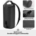 thumbnail image 3 of Mochila STOVER 10L impermeable con funda para teléfono, color negro, 3 of 8