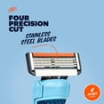 thumbnail image 3 of Dollar Shave Club Classic 4 Blade Razor Refill Easy Rinsing (8ct), 3 of 10