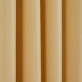 thumbnail image 4 of Rideaux d'Intimité Extérieurs Groet à Dessus Coupe-Vent pour Patio, Draperies pour Porche, Gazebo, Terrasse, Panneau de Protection; L x H (x cm) Robe d'Été Jaune, 4 of 8
