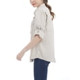thumbnail image 4 of Little Donkey Andy Women's UPF 50+ UV Protection Shirt, Long Sleeve Fishing Shirt, Breathable and Fast Dry Khaki L, 4 of 7