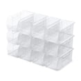 thumbnail image 3 of Akro-Mils 12 Pack AkroBins Plastic Storage Bins, Space-Saving Organizers, Clear, 3 of 5