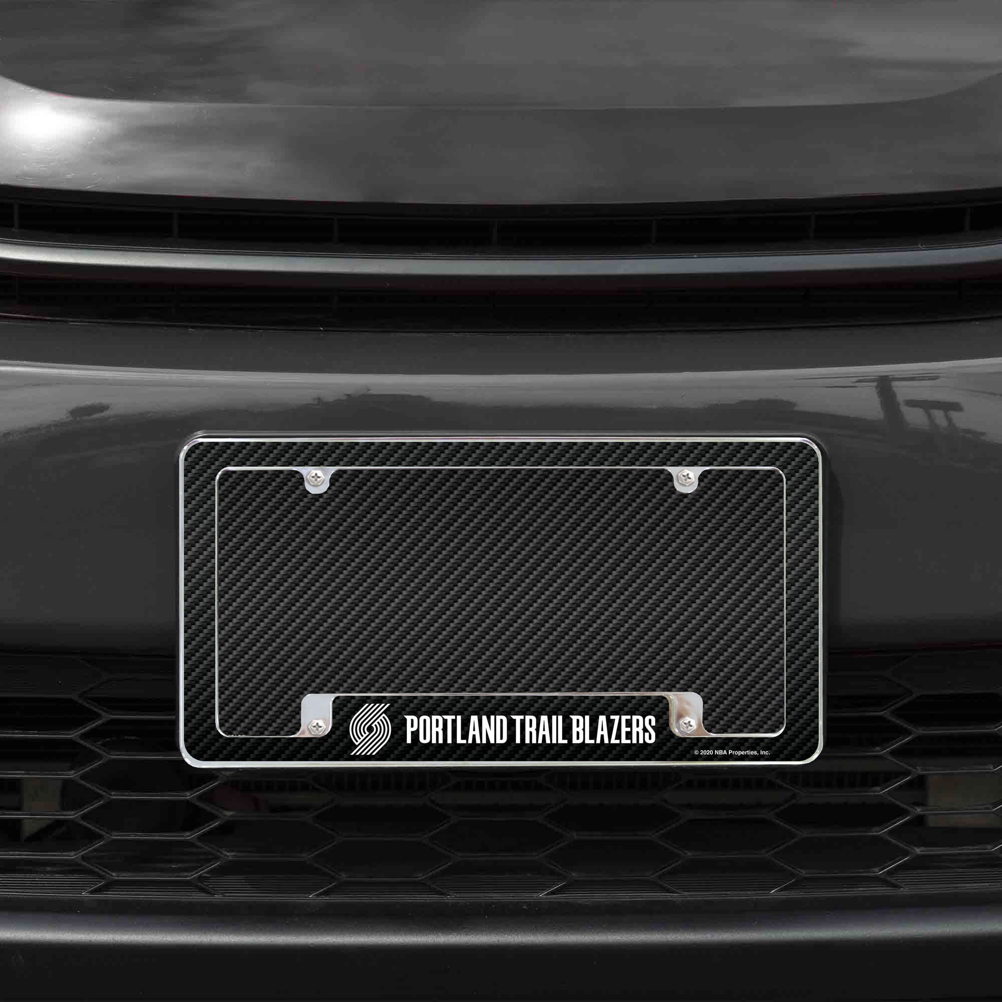 TRAIL BLAZERS CARBON FIBER DESIGN ALL OVER CHROME FRAME